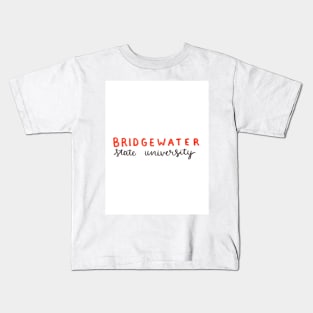 Bridgewater state university Kids T-Shirt